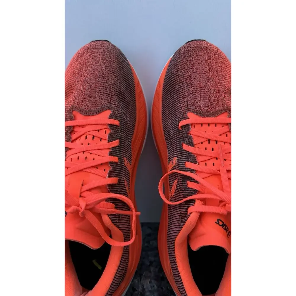 Asics Superblast Sunrise Red Black Marathon Sneakers Men’s Size 8.5 (1013A127)